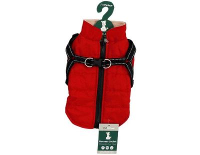 Veste harnais pour chien 25 cm (Rouge)