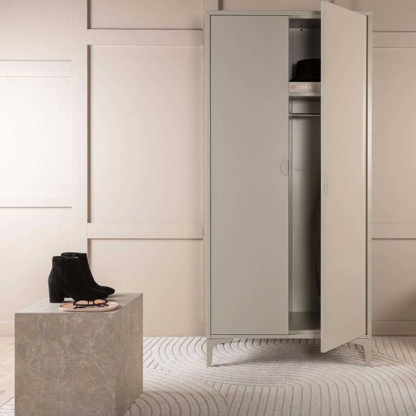 Armoire 2 portes en acier Piring - Venture Home