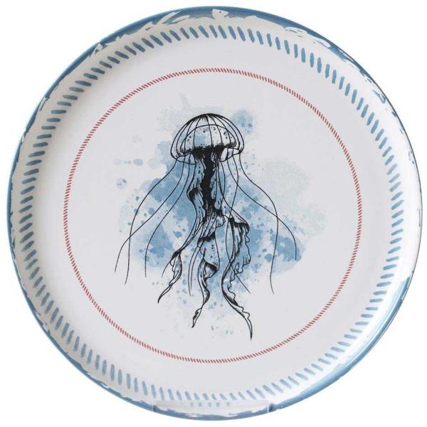 Assiette en porcelaine Marine (Lot de 6) - 7