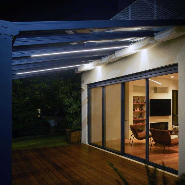 Bande d'éclairage LED avec télécommande pour tonnelle et pergola - 5