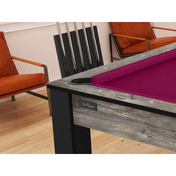 Billard convertible table 8 personnes Arizona + plateau dinatoire + pack d'accessoires - 5