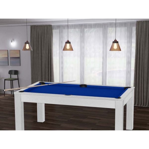 Billard convertible table 6 personnes Texas + plateaux dinatoires + pack accessoires Confort - 5