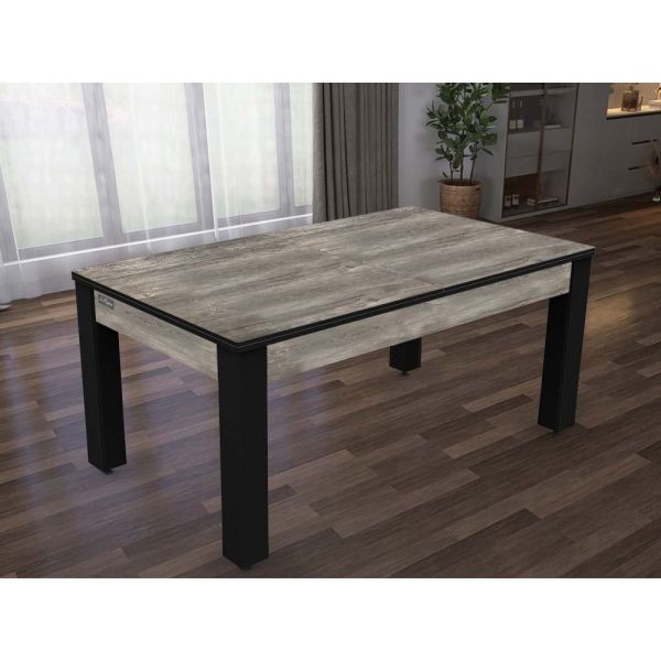 Billard convertible table 6 personnes Texas + plateaux dinatoires + pack accessoires Confort - 7