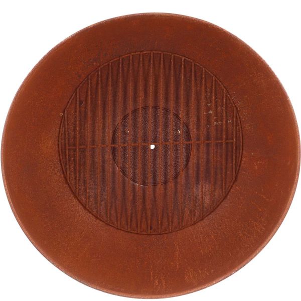 Braséro rond incliné sur disque en fer - 99,90