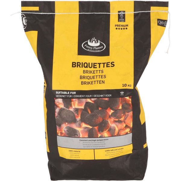 Briquettes de bois combustion 2 heures 10 kg - ESS-1212