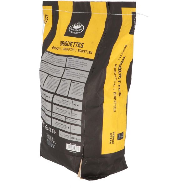 Briquettes de bois combustion 2 heures 10 kg - 19,90