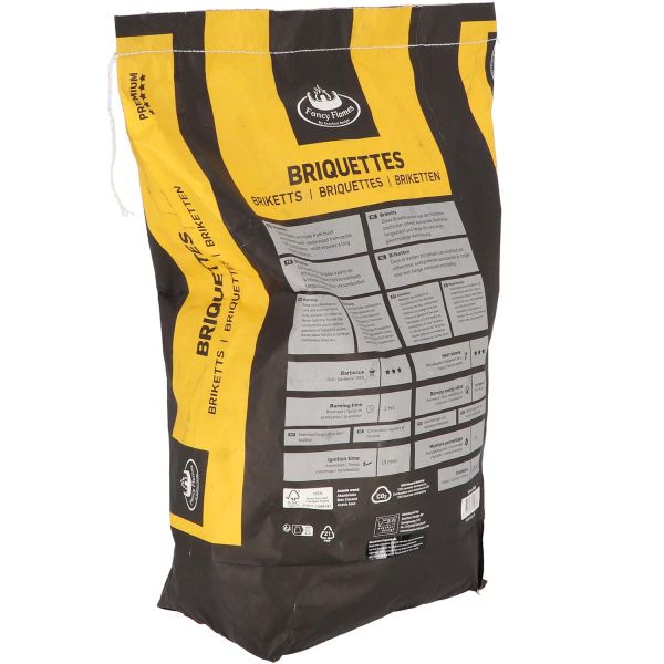 Briquettes de bois combustion 2 heures 10 kg - 6