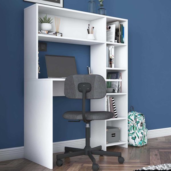 Bureau avec niches de rangement Simplicity - 7