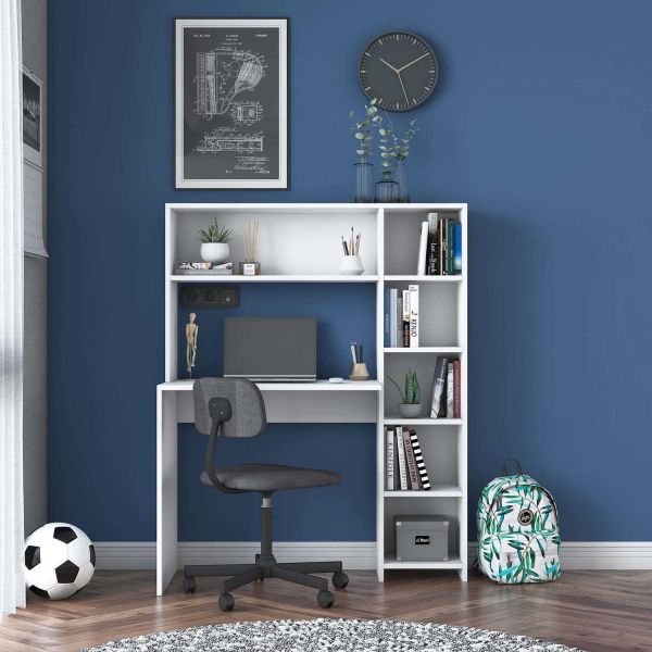 Bureau avec niches de rangement Simplicity - 8