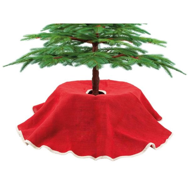 Cache-pied de sapin en tissu - 6