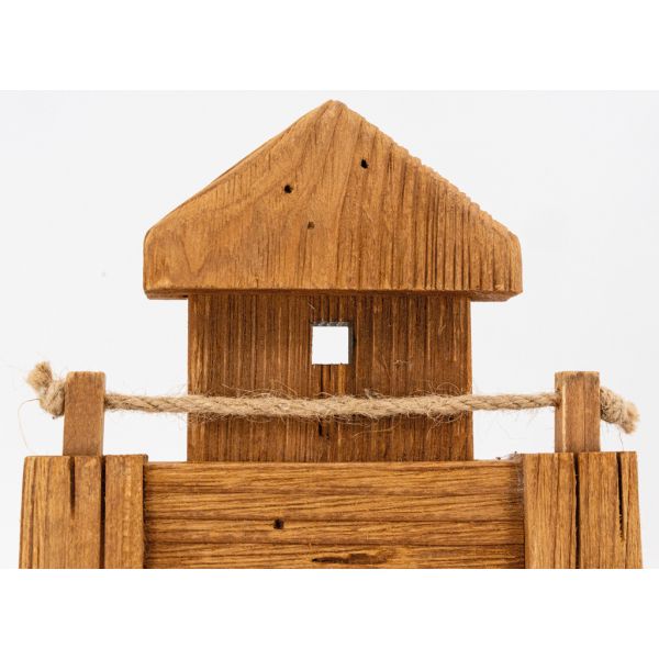 Cadre photo en bois recyclé Phare - 15,90