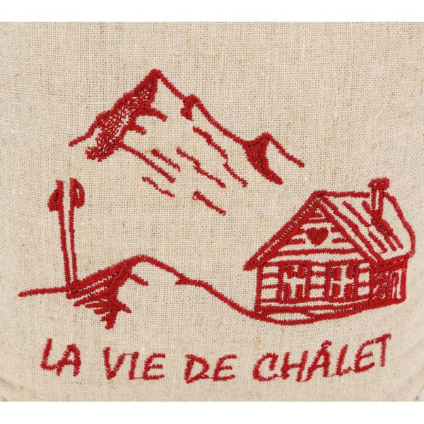 Cale-porte en coton La Vie Chalet - AUB-6801