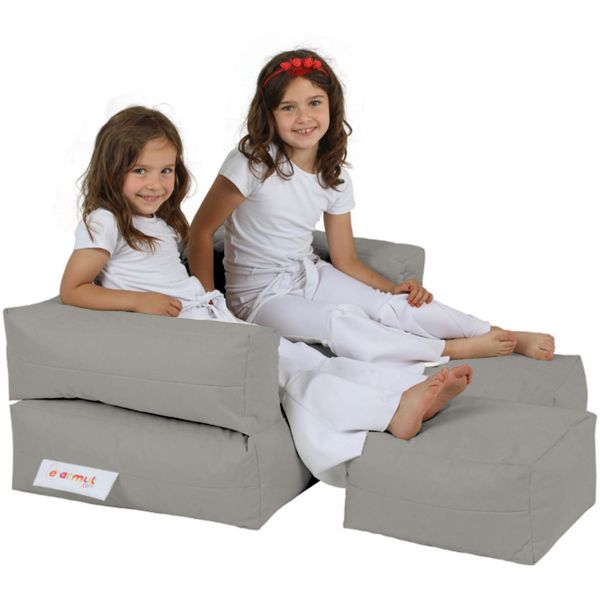 Canapé enfant avec poufs intérieur extérieur Kids - 5