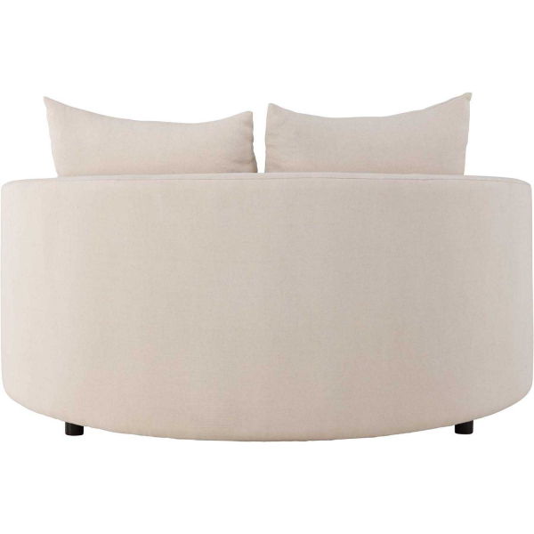 Canapé rond ⌀150 cm en polyester Kelso - 6