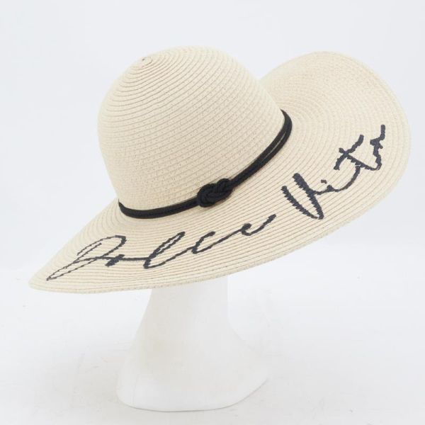 Chapeau femme en papier cordé Dolce Vita - AUBRY GASPARD