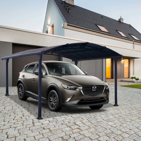 Carport en aluminium et polycarbonate Arcadia - Canopia by Palram