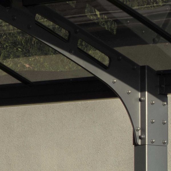 Carport en aluminium et polycarbonate Arizona Breeze - 5