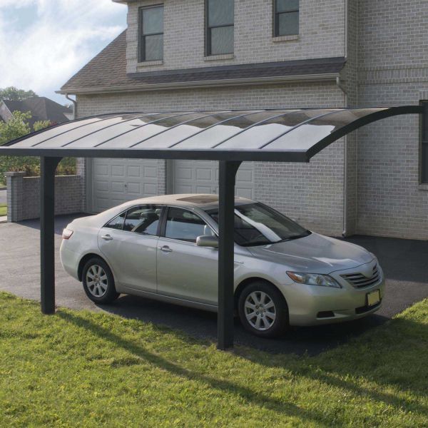 Carport en aluminium et polycarbonate Arizona Breeze - Canopia by Palram