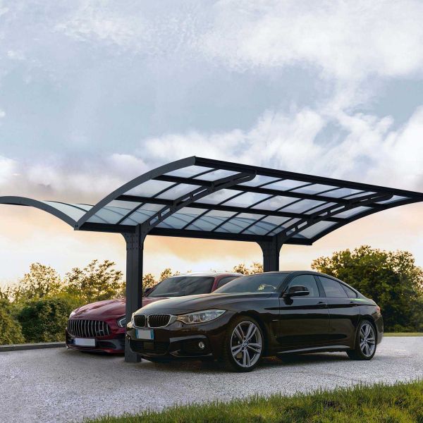 Carport en aluminium et polycarbonate Arizona Breeze - Canopia by Palram