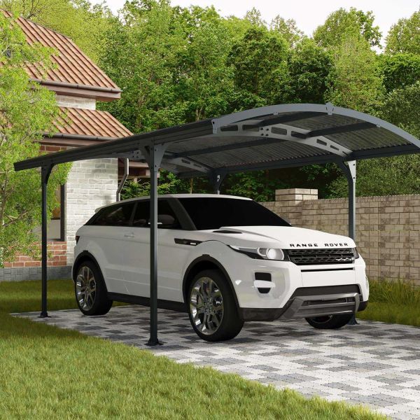 Carport en aluminium et polycarbonate Atlas - Canopia by Palram