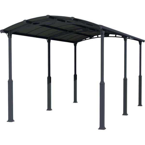 Carport spécial camping-car en aluminium et polycarbonate Alpine