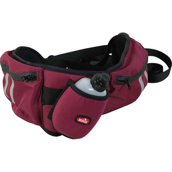 Ceinture de randonnée avec poches de rangement et gourde Bivouak