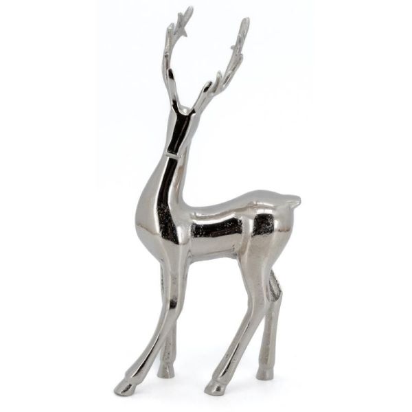 Cerf en aluminium à poser - AUB-6903