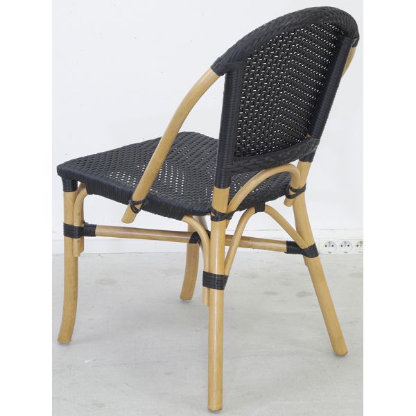 Chaise d'extérieur en rotin et résine (Lot de 4) - AUBRY GASPARD