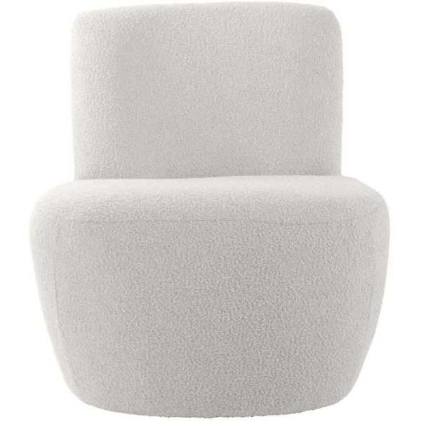 Chaise lounge en tissu bouclette Ada - 379