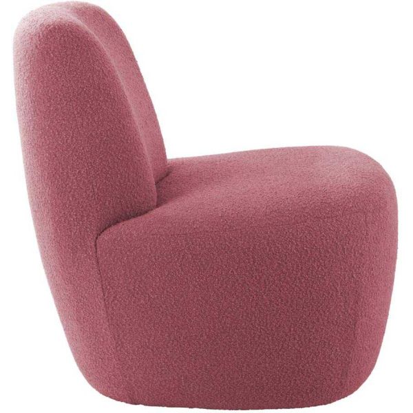 Chaise lounge en tissu bouclette Ada - PRE-1604