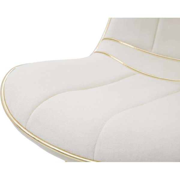 Chaise en métal et tissu Paris (Lot de 2) - 8