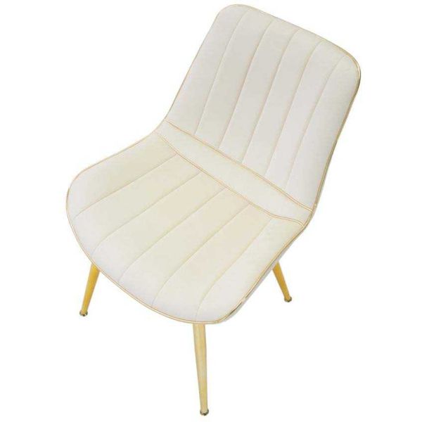 Chaise en métal et tissu Paris (Lot de 2) - 7