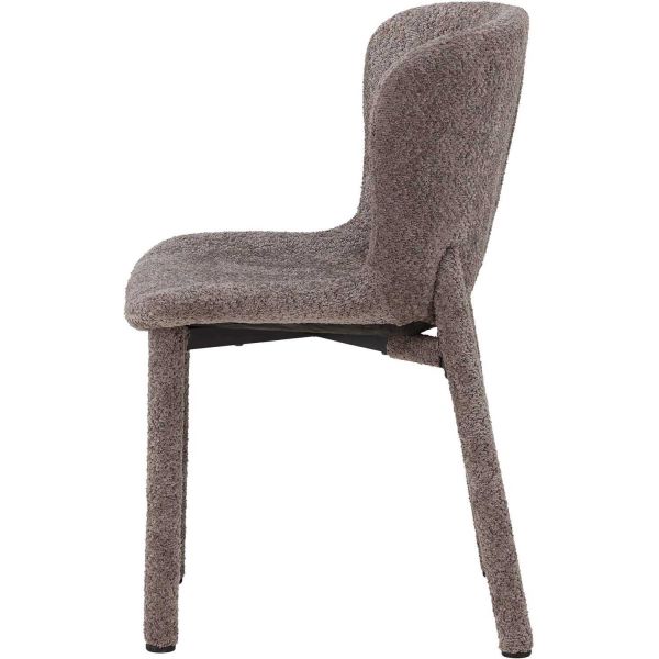 Chaise en tissus bouclette Astoria - 339