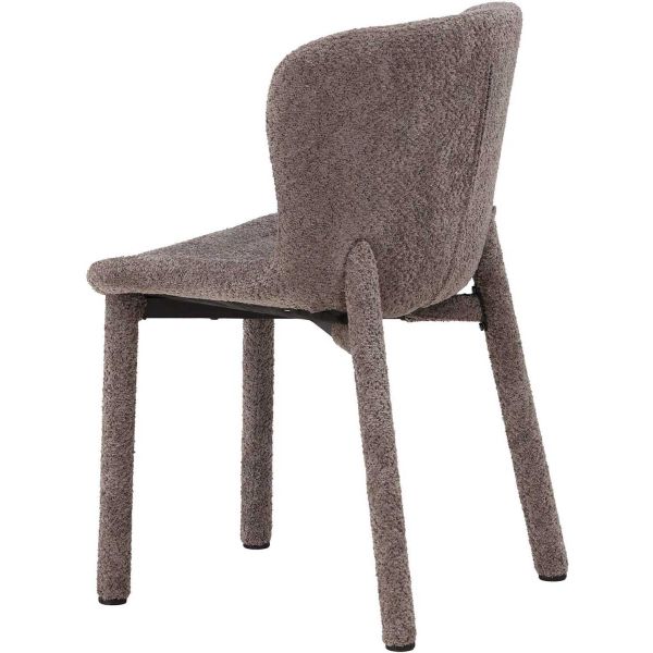 Chaise en tissus bouclette Astoria - 5