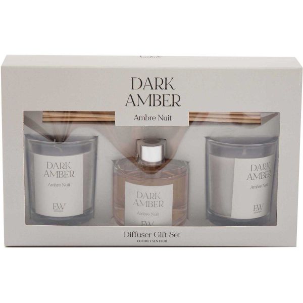 Coffret 2 bougies parfumée et diffuseur 50ml