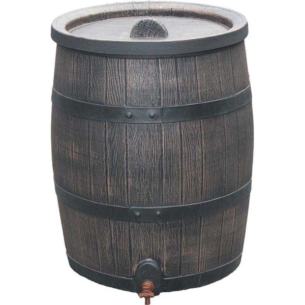 Collecteur d'eau en polyéthylène avec support Barrel - ROT-0126