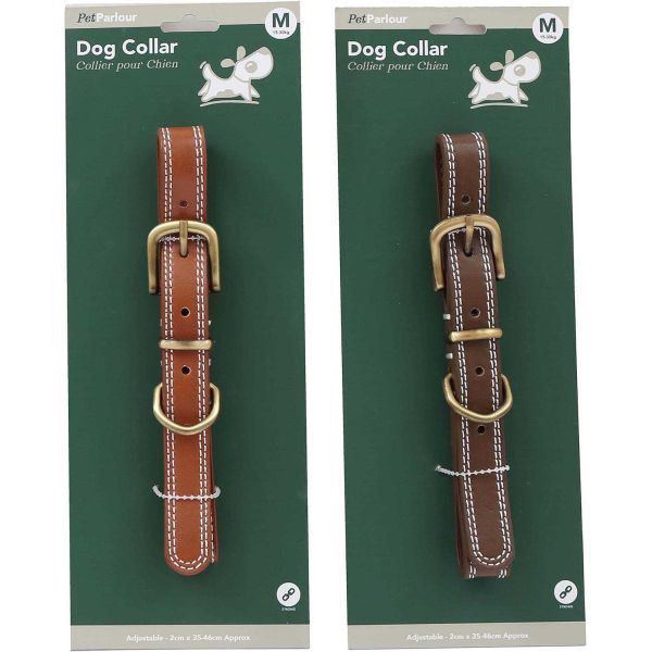 Collier en polyuréthane pour chien (Lot de 2)