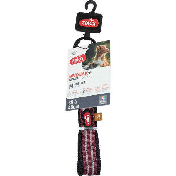 Collier souple en tissu Bivouak 35 à 45 cm 20 mm - 12,90