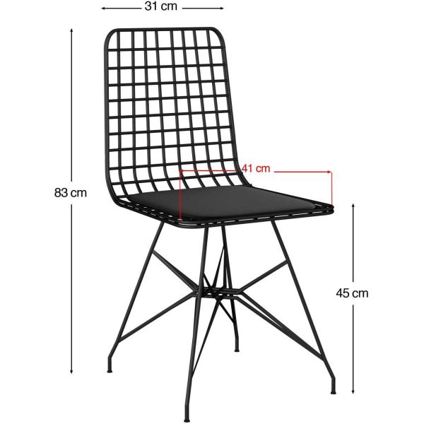 Ensemble table et 4 chaises Pure - ASI-1034