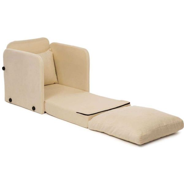 Fauteuil convertible en tissu Saga - 279