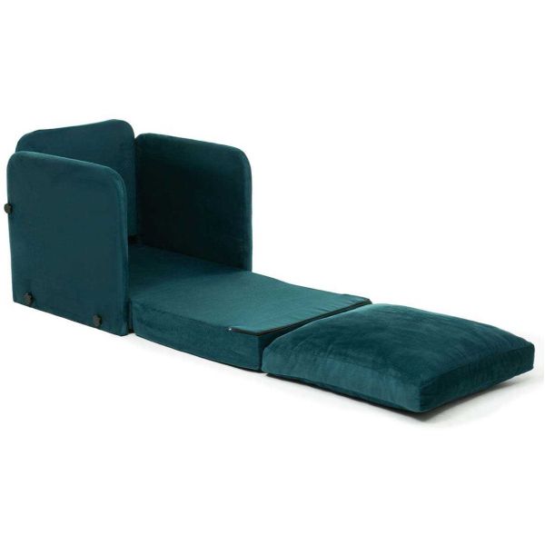 Fauteuil convertible en tissu Saga - 5