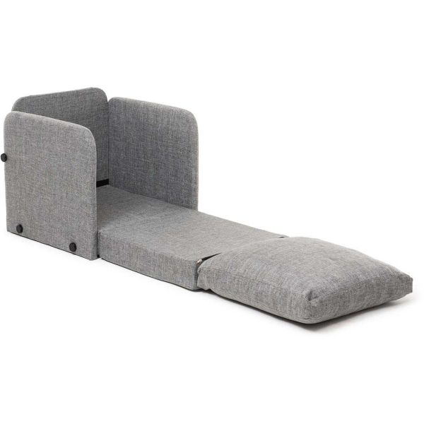 Fauteuil convertible en tissu Saga - 5