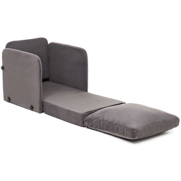 Fauteuil convertible en tissu Saga - 5