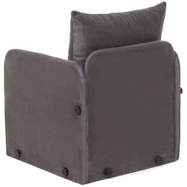 Fauteuil convertible en tissu Saga - 6