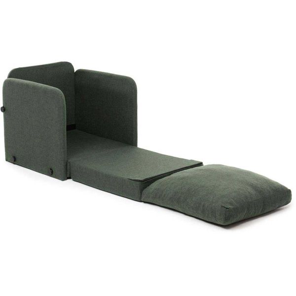 Fauteuil convertible en tissu Saga - 5