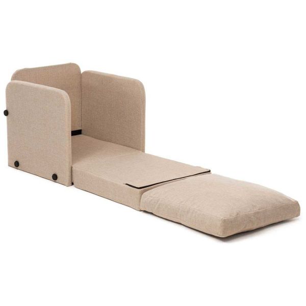 Fauteuil convertible en tissu Saga - 6