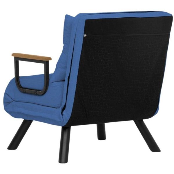 Fauteuil convertible en tissu Sando - 7