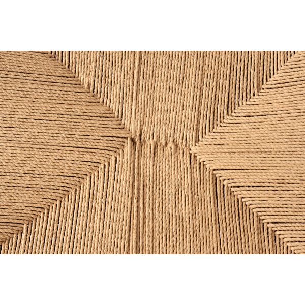 Fauteuil en teck naturel et jute - 7