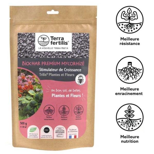 Fertilisant plantes et fleurs à base de mycorhizes 500 gr - 5