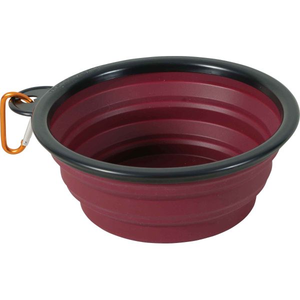 Gamelle souple en silicone rouge Bivouak - 4,90